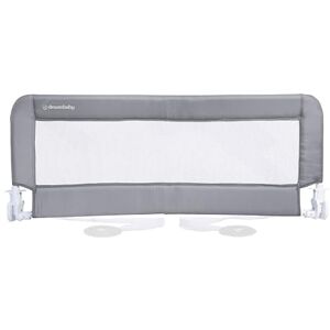 Dreambaby Milan Toddler Bed Rail Extra-Tall Deluxe Padded Bedrails Suitable for Flat Bed Base Up to King Size Mattress Measures 110cm Wide x 45.5cm Tall Grey Dreambaby Milan Toddler Bed Rail Extra-Tall Deluxe Padded Bedrails Suitable for Flat Bed Base Up to King Size Mattress Measures 110cm Wide x 45.5cm Tall Grey