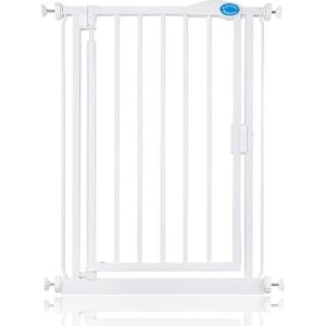 Bettacare Auto Close Stair Gate, 61cm 66.5cm, White, Pressure Fit Safety Gate, Baby Gate, Safety Barrier for Doors Hallways and Spaces, Easy Installation Bettacare Auto Close Stair Gate, 61cm 66.5cm, White, Pressure Fit Safety Gate, Baby Gate, Safety Barrier for Doors Hallways and Spaces, Easy Installation