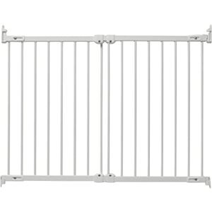 BabyDan FlexiFit, 67-105.5 cm, Extendable and Flexible Stair Gate/Baby Gate/Safety Gate, Metal, White, Made in Denmark (Pet Gate/Dog gate) BabyDan FlexiFit, 67-105.5 cm, Extendable and Flexible Stair Gate/Baby Gate/Safety Gate, Metal, White, Made in Denmark (Pet Gate/Dog gate)