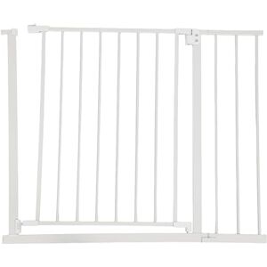 Relaxdays , 95–100 cm, no drilling required, for babies & toddlers, stairs & doors, clamp-on gate, white, Plastic, Iron, 76 cm x 100 cm x 1 cm Relaxdays , 95–100 cm, no drilling required, for babies & toddlers, stairs & doors, clamp-on gate, white, Plastic, Iron, 76 cm x 100 cm x 1 cm