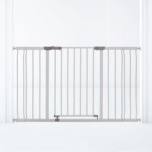 Dreambaby Ava Extra Wide Baby Gate, Stair Gate, Fits Openings 99-132.5cm, 76cm Tall. Wide Stair Gate for Dogs and Babies. Pressure Mounted Safety Gate, Stay Open Feature, Inc. 9cm and 18cm Extensions Dreambaby Ava Extra Wide Baby Gate, Stair Gate, Fits Openings 99-132.5cm, 76cm Tall. Wide Stair Gate for Dogs and Babies. Pressure Mounted Safety Gate, Stay Open Feature, Inc. 9cm and 18cm Extensions