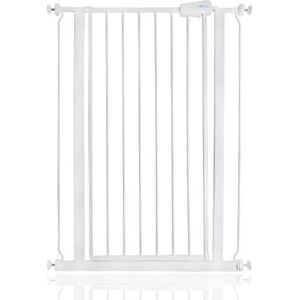 Safetots Extra Tall Pet Gate, 75cm 82.6cm, White, 104cm Tall, Pressure Fit Gate for Puppy and Dog, Easy Installation Safetots Extra Tall Pet Gate, 75cm 82.6cm, White, 104cm Tall, Pressure Fit Gate for Puppy and Dog, Easy Installation