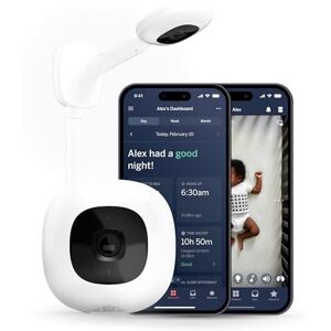 Nanit Pro Smart Baby Monitor and Wall Mount – 1080p Secure Wi-Fi Video Camera, Sensor-Free Sleep and Breathing Motion Tracker, 2-Way Audio, Sound and Motion Alerts, Night Vision Nanit Pro Smart Baby Monitor and Wall Mount – 1080p Secure Wi-Fi Video Camera, Sensor-Free Sleep and Breathing Motion Tracker, 2-Way Audio, Sound and Motion Alerts, Night Vision