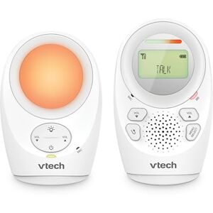 VTech DM1211 Audio Baby Monitor, Long range,Baby monitor with 2-way talk, Noise Level Display, Temperature Sensor, Soothing Sounds, Parent Unit Belt Clip VTech DM1211 Audio Baby Monitor, Long range,Baby monitor with 2-way talk, Noise Level Display, Temperature Sensor, Soothing Sounds, Parent Unit Belt Clip