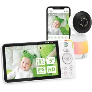 LeapFrog LF3915HD Smart WiFi Video Baby Monitor with Camera & Audio,Remote Camera Pan-Tilt-Zoom,5" HD 720p Display,110 Wide-angle view,Color Night Vision,Adaptive Touch Color Night Light,Two way talk LeapFrog LF3915HD Smart WiFi Video Baby Monitor with Camera & Audio,Remote Camera Pan-Tilt-Zoom,5" HD 720p Display,110 Wide-angle view,Color Night Vision,Adaptive Touch Color Night Light,Two way talk