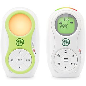 LeapFrog LF80 Digital Audio Baby Monitor,Long Range up to 460 Meters, Baby Monitor with Night Light,Temperature Sensor, Soothing Lullabies,Two-Way Intercom, Feeding Reminder,3-Level Sound Indicator LeapFrog LF80 Digital Audio Baby Monitor,Long Range up to 460 Meters, Baby Monitor with Night Light,Temperature Sensor, Soothing Lullabies,Two-Way Intercom, Feeding Reminder,3-Level Sound Indicator