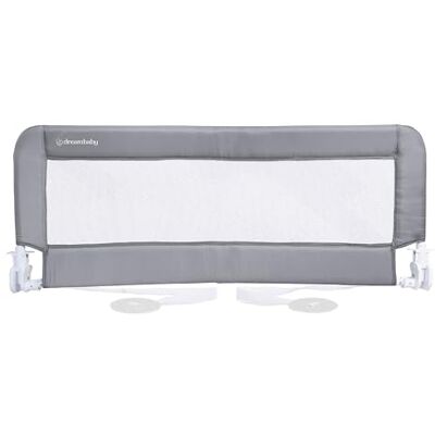 Dreambaby Milan Toddler Bed Guard Deluxe Padded Bedrail Suitable for Flat Bases Up to King Size Mattress Easy Folding Side Rail Measures 110cm Wide x 45.5cm Tall Dreambaby Milan Toddler Bed Guard Deluxe Padded Bedrail Suitable for Flat Bases Up to King Size Mattress Easy Folding Side Rail Measures 110cm Wide x 45.5cm Tall