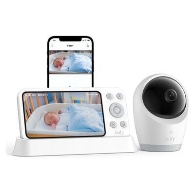 eufy Security eufy Baby Monitor E21 with 4K UHD Camera, 5" 720p Display eufy Security eufy Baby Monitor E21 with 4K UHD Camera, 5" 720p Display