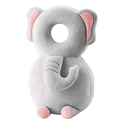 XIGUI Baby Head Protector, Toddlers Head Safety Pad Cushion, Adjustable Toddlers Head Safety Pad Cushion Backpack, Baby Back Protection for Crawling & Walking, for Age 4-24Months (Gray-Elephant) XIGUI Baby Head Protector, Toddlers Head Safety Pad Cushion, Adjustable Toddlers Head Safety Pad Cushion Backpack, Baby Back Protection for Crawling & Walking, for Age 4-24Months (Gray-Elephant)