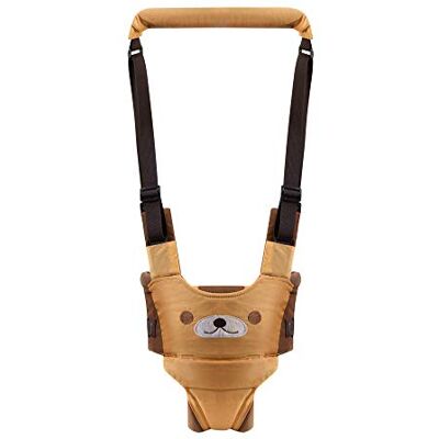 Acrawnni Baby Walker Harness Assistant Belt, Adjustable Baby Walking Harness, Baby Walker with Handle for Toddler 6-24 Month Stand Up & Walking Learning Helper for Infant Child Activity Acrawnni Baby Walker Harness Assistant Belt, Adjustable Baby Walking Harness, Baby Walker with Handle for Toddler 6-24 Month Stand Up & Walking Learning Helper for Infant Child Activity