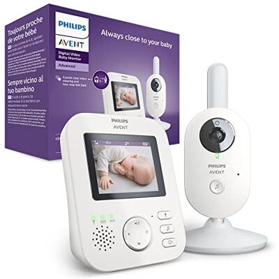 Philips AVENT Video Baby Monitor – Private and secure with A-FHSS technology, 2.7 inch color screen, Soothing lullabies & talkback (Model SCD833/05) Philips AVENT Video Baby Monitor – Private and secure with A-FHSS technology, 2.7 inch color screen, Soothing lullabies & talkback (Model SCD833/05)