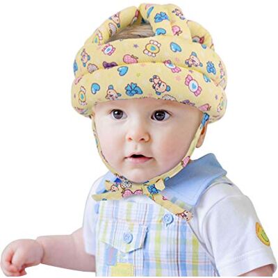 Xemz Baby Safety Helmet, Soft Comfortable Baby Safety Protective Cap, Adjustable Size Infant Head Protective Hat, for Baby from 6 Months 6 Years Old to Learn to Crawl, Walk, Run & Play Xemz Baby Safety Helmet, Soft Comfortable Baby Safety Protective Cap, Adjustable Size Infant Head Protective Hat, for Baby from 6 Months 6 Years Old to Learn to Crawl, Walk, Run & Play