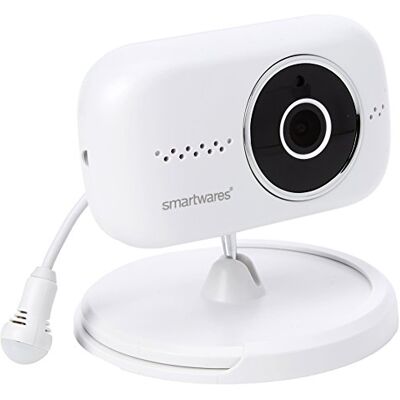 Smartwares Baby IP Camera Monitor See, Hear and Soothe nightlight, lullabies, 2 Way Audio, Humidity and Temperature Indicators. Connects to Your Smartphone. Smartwares Baby IP Camera Monitor See, Hear and Soothe nightlight, lullabies, 2 Way Audio, Humidity and Temperature Indicators. Connects to Your Smartphone.