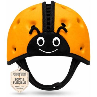 SafeheadBABY Award-Winning Infant Safety Helmet Baby Helmet for Crawling Walking Ultra-Lightweight Baby Head Protector Expandable and Breathable Toddler Head Protection Helmets Ladybird Orange SafeheadBABY Award-Winning Infant Safety Helmet Baby Helmet for Crawling Walking Ultra-Lightweight Baby Head Protector Expandable and Breathable Toddler Head Protection Helmets Ladybird Orange