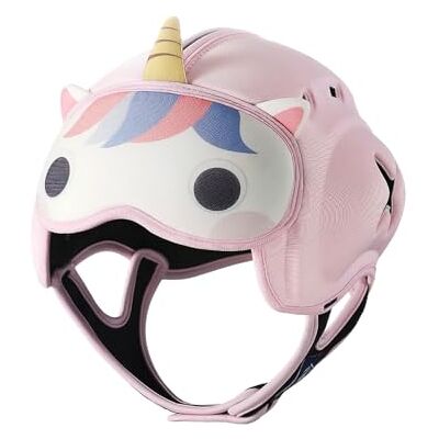 kabirili Mambobaby Baby Helmet for Crawling & Walking Lightweight, Breathable & Collision Resistant, Adjustable Infant Safety Head Protector (10-24 Months) (Pink Unicorn) kabirili Mambobaby Baby Helmet for Crawling & Walking Lightweight, Breathable & Collision Resistant, Adjustable Infant Safety Head Protector (10-24 Months) (Pink Unicorn)