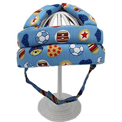 HUSHUI Baby Safety Helmet,Adjustable Baby Protective Cap Soft Safety Helmet Infant Anti-Fall Anti-Collision Head Hat for Toddlers HUSHUI Baby Safety Helmet,Adjustable Baby Protective Cap Soft Safety Helmet Infant Anti-Fall Anti-Collision Head Hat for Toddlers
