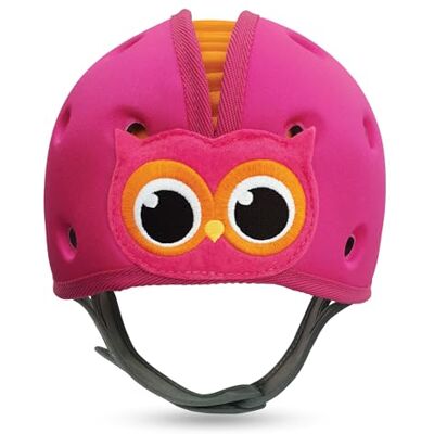 SafeheadBABY Award-Winning Infant Safety Helmet Baby Helmet for Crawling Walking Ultra-Lightweight Baby Head Protector Expandable and Breathable Toddler Head Protection Helmets Owl Pink SafeheadBABY Award-Winning Infant Safety Helmet Baby Helmet for Crawling Walking Ultra-Lightweight Baby Head Protector Expandable and Breathable Toddler Head Protection Helmets Owl Pink