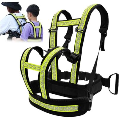Gcroet Motorcycle Harness for Kids 2-12 Age Reflective Adjustable Child Motorcycle Harness with Grip Dual Shoulder Heavy Load Anti-fall Toddler Safety. Gcroet Motorcycle Harness for Kids 2-12 Age Reflective Adjustable Child Motorcycle Harness with Grip Dual Shoulder Heavy Load Anti-fall Toddler Safety.