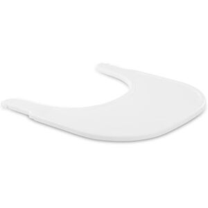 hauck Alpha Click Tray, White Plastic Tray for Alpha+ Wooden Highchair 6 Months+, Just Seconds to Remove and Fix, Easy to Clean, Made of Recycled Material hauck Alpha Click Tray, White Plastic Tray for Alpha+ Wooden Highchair 6 Months+, Just Seconds to Remove and Fix, Easy to Clean, Made of Recycled Material