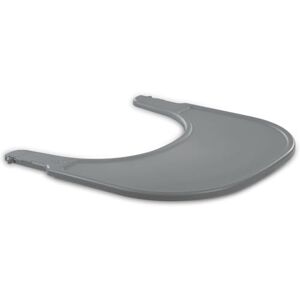 hauck Alpha Click Tray, Grey Plastic Tray for Alpha+ Wooden Highchair 6 Months+, Just Seconds to Remove and Fix, Easy to Clean, Made of Recycled Material hauck Alpha Click Tray, Grey Plastic Tray for Alpha+ Wooden Highchair 6 Months+, Just Seconds to Remove and Fix, Easy to Clean, Made of Recycled Material