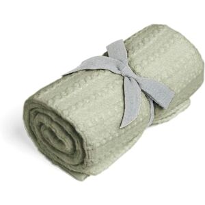 Mamas & Papas Cellular Small Blanket, Sage, 70 x 100 cm Mamas & Papas Cellular Small Blanket, Sage, 70 x 100 cm