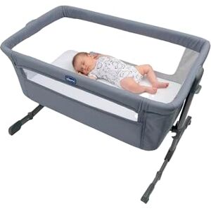 Chicco Next2Me Essential Infant Cosleeping Crib, Sustainable, Compatible with Different Beds, Adjustable Height, Tiltable, Good Air Circulation, Mattress and Bag Included, 0-6 m Chicco Next2Me Essential Infant Cosleeping Crib, Sustainable, Compatible with Different Beds, Adjustable Height, Tiltable, Good Air Circulation, Mattress and Bag Included, 0-6 m
