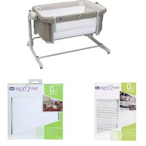 Chicco Next2Me Magic Evo Starter Bundle with Next2Me Magic Evo Bedside Crib, Hygienic Terry Mattress Cover and Crib Set 2 Pieces 2 sheets Desert Taupe Chicco Next2Me Magic Evo Starter Bundle with Next2Me Magic Evo Bedside Crib, Hygienic Terry Mattress Cover and Crib Set 2 Pieces 2 sheets Desert Taupe