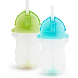 Munchkin Click Lock Tip & Sip Straw Cup Set - Baby & Toddler Sippy Cups Munchkin Click Lock Tip & Sip Straw Cup Set - Baby & Toddler Sippy Cups