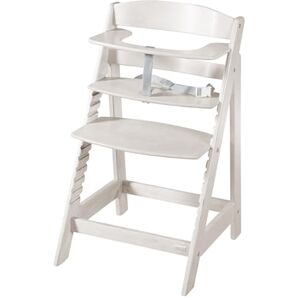 roba 2-in-1 Wooden Grow-Along High Chair Sit Up Flex Adjustable Height from 6 Months up to 70 kg Anti-Tipping Baby Chair with Smooth Surface Stone Washed roba 2-in-1 Wooden Grow-Along High Chair Sit Up Flex Adjustable Height from 6 Months up to 70 kg Anti-Tipping Baby Chair with Smooth Surface Stone Washed