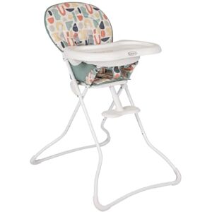 Graco Snack N' Stow Highchair with Compact fold, Lightweight at only 5.4kg and freestanding fold, Playtime Fashion Graco Snack N' Stow Highchair with Compact fold, Lightweight at only 5.4kg and freestanding fold, Playtime Fashion