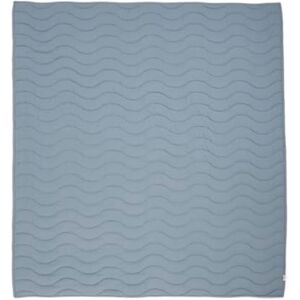 Mamas & Papas Nursery Cot/Cotbed Quilt 3 tog, Blue Mustard Wave, 110 x 120 cm Mamas & Papas Nursery Cot/Cotbed Quilt 3 tog, Blue Mustard Wave, 110 x 120 cm