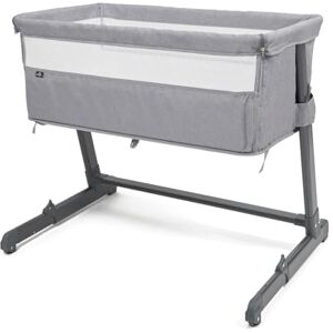 BABYLO Bedside Cozi Sleeper Co-Sleeping Crib, Grey BABYLO Bedside Cozi Sleeper Co-Sleeping Crib, Grey