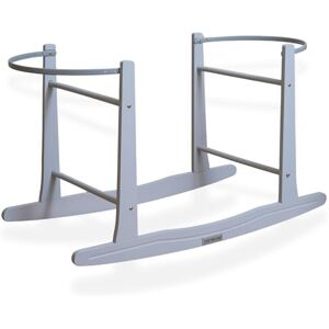 Clair de Lune Rocking Moses Basket Stand Grey Clair de Lune Rocking Moses Basket Stand Grey