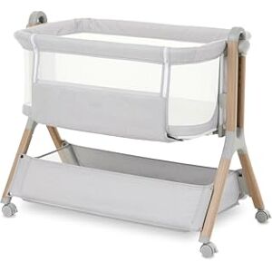 Obaby Cloud Bedside Crib Grey Obaby Cloud Bedside Crib Grey