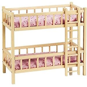 Goki RA206 Bunk Bed with Ladder, Black Goki RA206 Bunk Bed with Ladder, Black