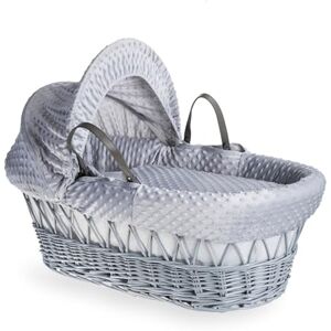 Clair de Lune - Dimple - Grey - Wicker - Moses Basket Clair de Lune - Dimple - Grey - Wicker - Moses Basket