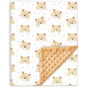 SUPERBE BEBE Baby and Toddler Blanket in Cotton and Soft Minky Oeko Tex 100x135 cm Thick Cot Blanket Polyester Filling Comfort Baby Swaddle, Comforter, Nap, Preschool Newborn Gift for Girl or Boy SUPERBE BEBE Baby and Toddler Blanket in Cotton and Soft Minky Oeko Tex 100x135 cm Thick Cot Blanket Polyester Filling Comfort Baby Swaddle, Comforter, Nap, Preschool Newborn Gift for Girl or Boy