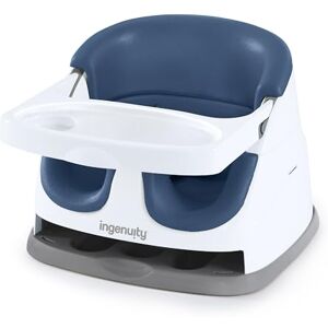 Ingenuity , Baby Base 2-in-1 Seat, Night Sky, Booster Chair, Dining and Feeding Seat for Toddlers, Easy to Clean with Removable and Self-Storing Tray, Ages 6 Months+ Ingenuity , Baby Base 2-in-1 Seat, Night Sky, Booster Chair, Dining and Feeding Seat for Toddlers, Easy to Clean with Removable and Self-Storing Tray, Ages 6 Months+