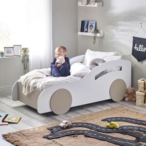 Julian Bowen Atlantis Toddler Car Bed White Julian Bowen Atlantis Toddler Car Bed White