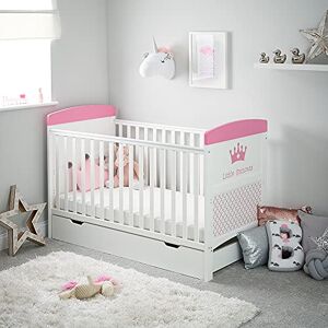 Obaby Grace Inspire Cot Bed & Under Drawer Little Princess Obaby Grace Inspire Cot Bed & Under Drawer Little Princess