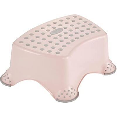 keeeper Minnie Step Stool, For Children From Approx. 3 to 14 Years, Anti-Slip, Tomek, Nordic Pink keeeper Minnie Step Stool, For Children From Approx. 3 to 14 Years, Anti-Slip, Tomek, Nordic Pink
