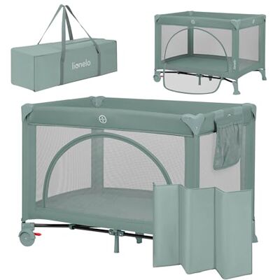 Lionelo Laura Travel Cot - 2-in-1, Compact, Lightweight Lionelo Laura Travel Cot - 2-in-1, Compact, Lightweight