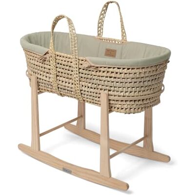 CLAIR DE LUNE - Sage Organic Cotton Crib CLAIR DE LUNE - Sage Organic Cotton Crib
