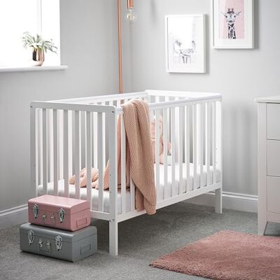 Obaby Bantam Cot, White 20OB1602 Obaby Bantam Cot, White 20OB1602