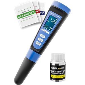 ARKA myAQUA pH/TDS/EC Meter Water Quality Tester for pH, TDS, EC & Temperature, Includes Calibration Solution, Ideal for Aquariums, Pools, Ponds & Drinking Water ARKA myAQUA pH/TDS/EC Meter Water Quality Tester for pH, TDS, EC & Temperature, Includes Calibration Solution, Ideal for Aquariums, Pools, Ponds & Drinking Water