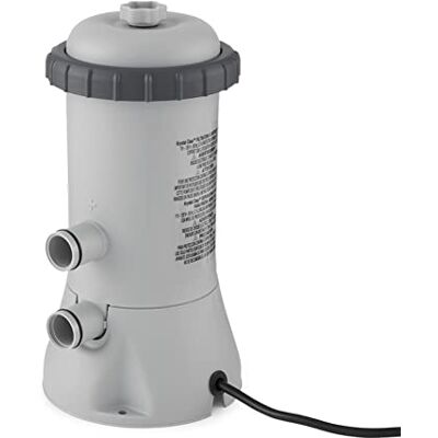 Intex C530 Krystal Clear Cartridge Filter Pump for Above Ground Pools: 530 GPH Pump Flow Rate – Improved Circulation and Filtration – Easy Installation – Improved Water Clarity – Easy-to-Clean Intex C530 Krystal Clear Cartridge Filter Pump for Above Ground Pools: 530 GPH Pump Flow Rate – Improved Circulation and Filtration – Easy Installation – Improved Water Clarity – Easy-to-Clean