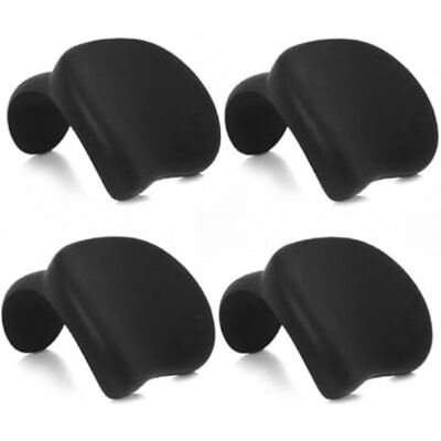 WAVE Luxury Foam Hot Tub Head Rest, Comfortable Quick-Dry Spa Pillow for Neck & Head Support, Fits Inflatable Hot Tubs & Spas, Black, 4 Pack WAVE Luxury Foam Hot Tub Head Rest, Comfortable Quick-Dry Spa Pillow for Neck & Head Support, Fits Inflatable Hot Tubs & Spas, Black, 4 Pack