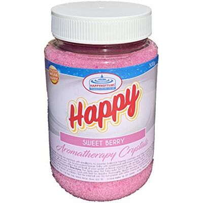 Happy Hot Tubs Spa Aromatherapy Crystals 500g Bath Scent Hot Tub Fragrance Aroma (Sweet Berry) Happy Hot Tubs Spa Aromatherapy Crystals 500g Bath Scent Hot Tub Fragrance Aroma (Sweet Berry)