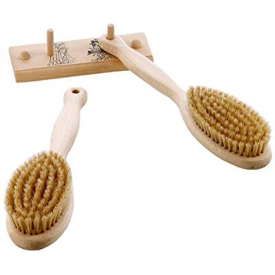 Eliga Sada Sauna Brushes Set with Hanging Strip Eliga Sada Sauna Brushes Set with Hanging Strip