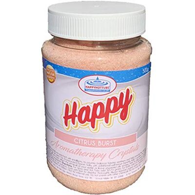 Happy Hot Tubs Spa Aromatherapy Crystals 500g Bath Scent Hot Tub Fragrance Aroma (Citrus Burst) Happy Hot Tubs Spa Aromatherapy Crystals 500g Bath Scent Hot Tub Fragrance Aroma (Citrus Burst)